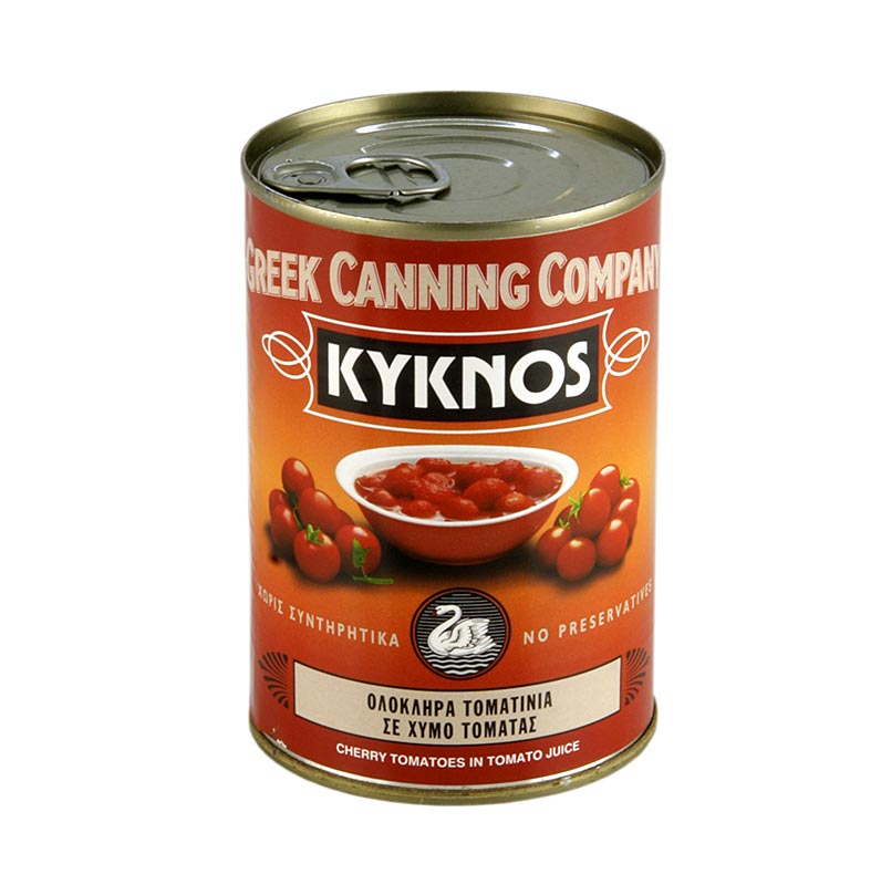 Körsbärstomater, hela, Kyknos, Grekland, 400 g