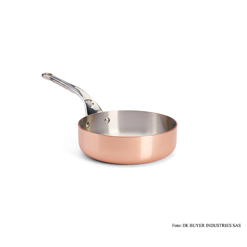 deBUYER "Prima Matera" induktionssauteuse, rak, koppar-rostfritt stål, ø 20 cm, 1 St