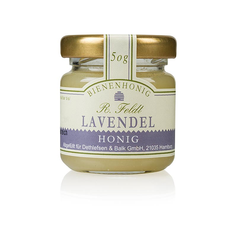 Lavendelhonung, vit, krämig, blomsterrik, portionsburk, 50 g