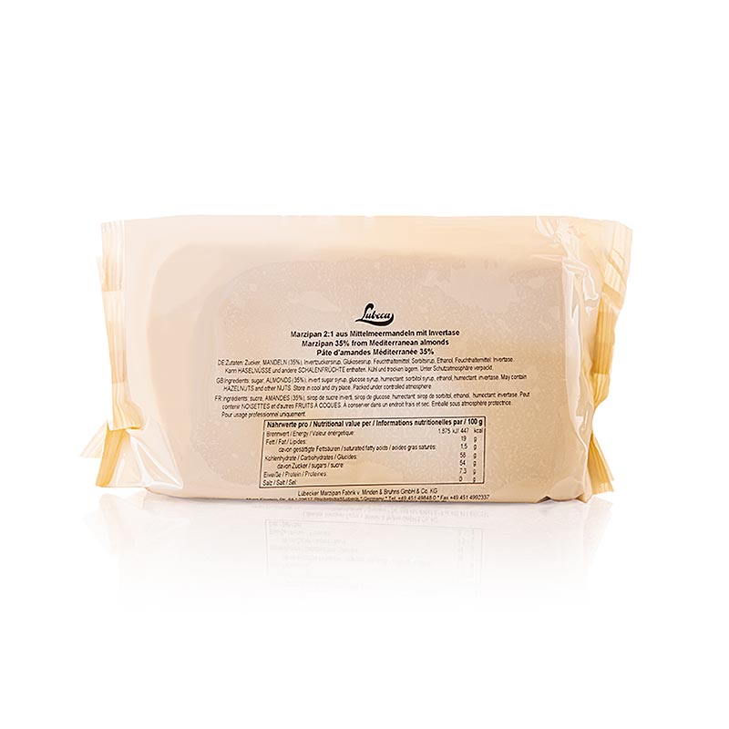 Rå marzipan, 2:1, förberedd, Lubeca, 1 kg