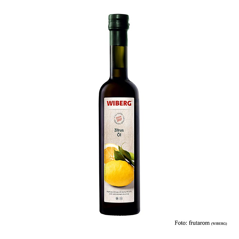 Wiberg Citrusolja, kallpressad, extra jungfruolja med citrusarom, 500 ml