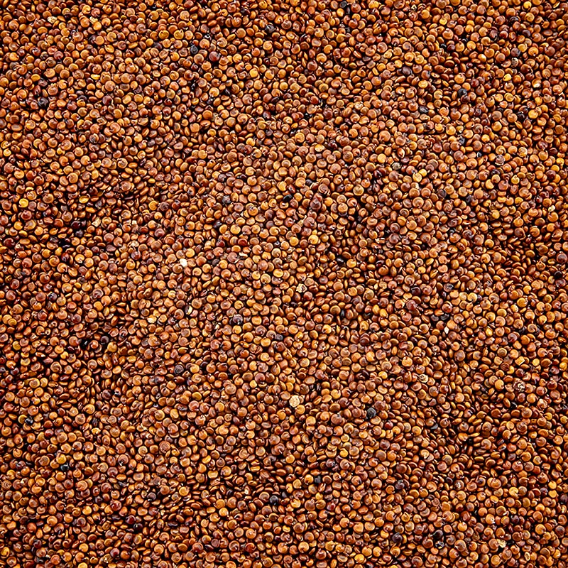 Quinoa, hel, röd, inkafolkets mirakelkorn, ekologisk, 1 kg