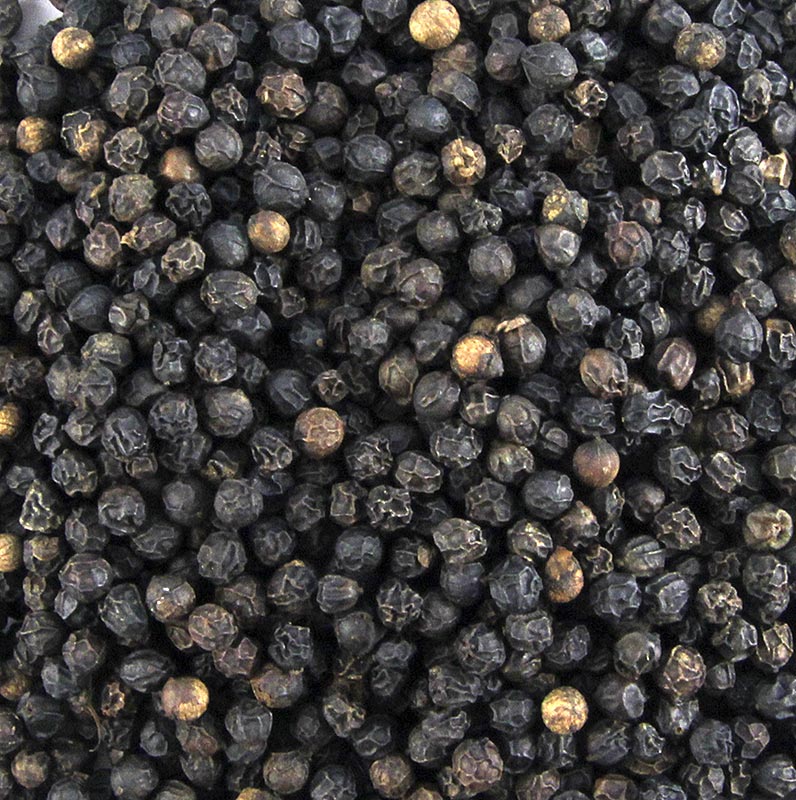 Gewürzgarten Malabarpeppar, svart, hel, 120 g