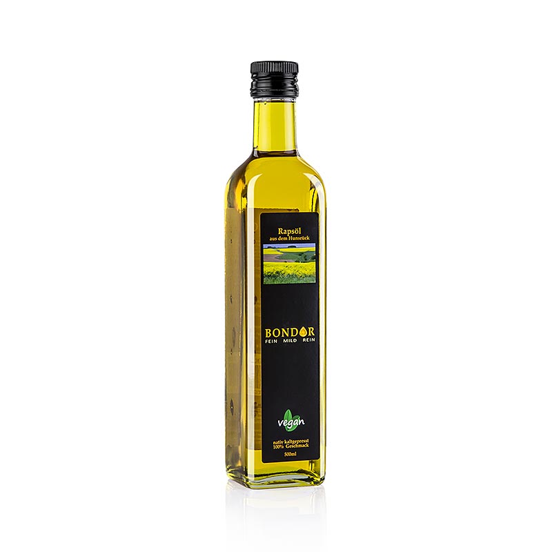Bondor rapsolja, kallpressad, vegansk, 500 ml