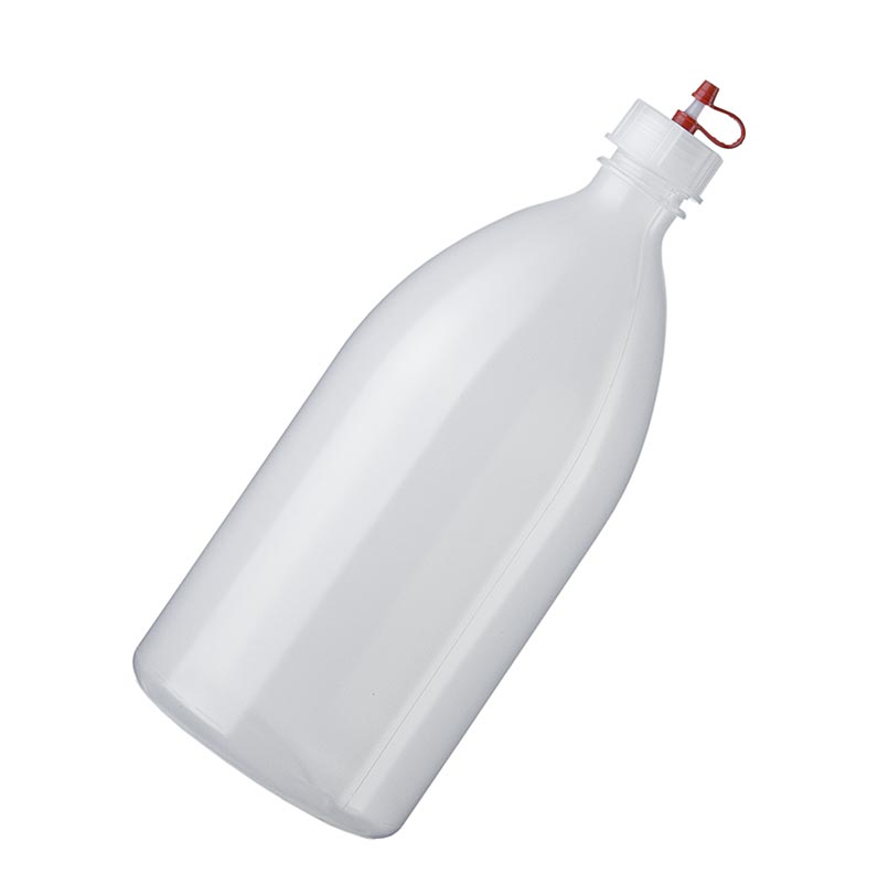 Plastsprutflaska, med droppflaska/lock, 1000 ml, 1 st
