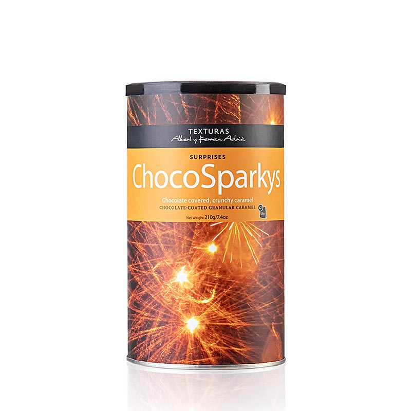 Sparkys (knallbrause), med chokladöverdrag, Texturas Ferran Adrià, 210 g