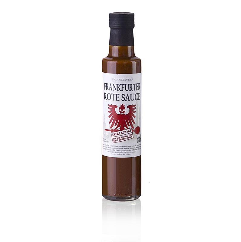 Kornmayer – Frankfurter röd sås, extra stark, 250 ml
