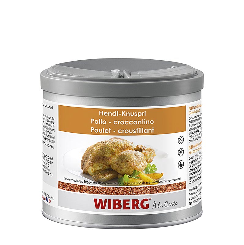 Wiberg Hendl-Knuspri, kryddsalt, 500 g
