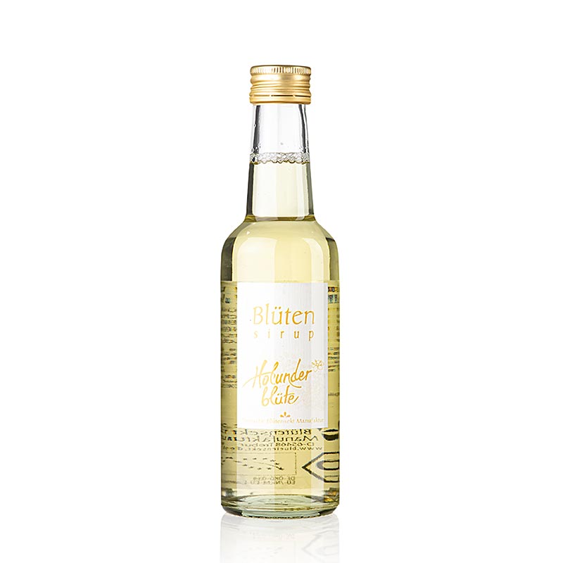 Blomssirap av fläderblom, 1:10, ekologisk, 250 ml