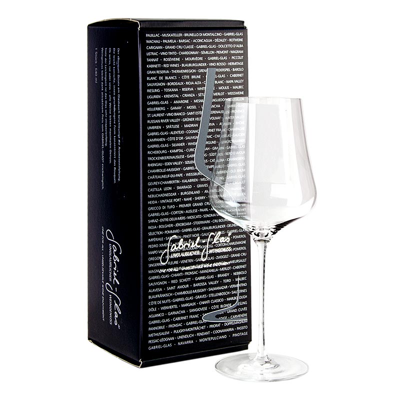 GABRIEL-GLAS© STANDARD, vinglas, 510 ml, maskinblåst, i presentförpackning, 1 st