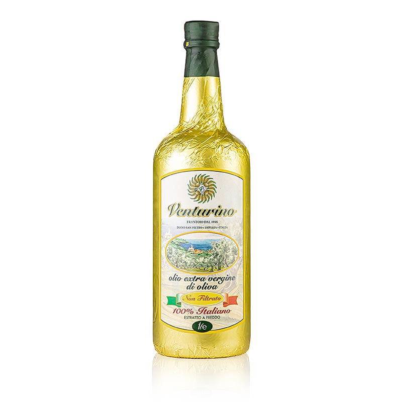 Extra jungfruolja, Venturino "Mosto", 100 % italienska oliver, 1 l