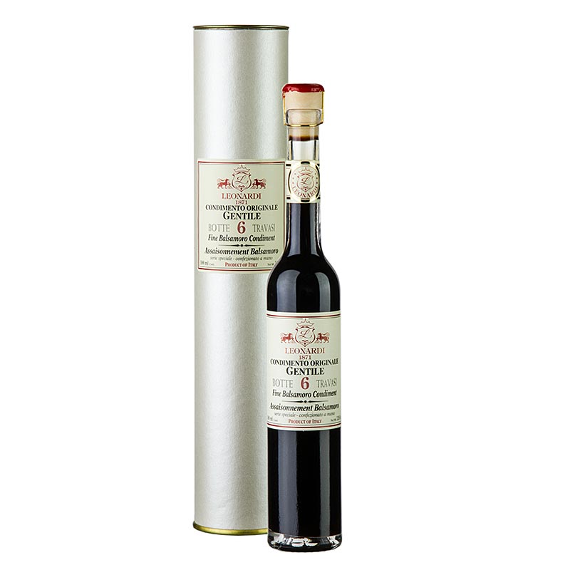 Leonardi - Balsamico Incanto Gentile Condimento, 6 år, 100 ml