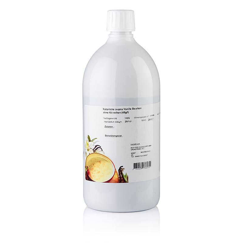 Vaniljarom, flytande, med bourbonvaniljkoncentrat, Eurovanille, 1 kg