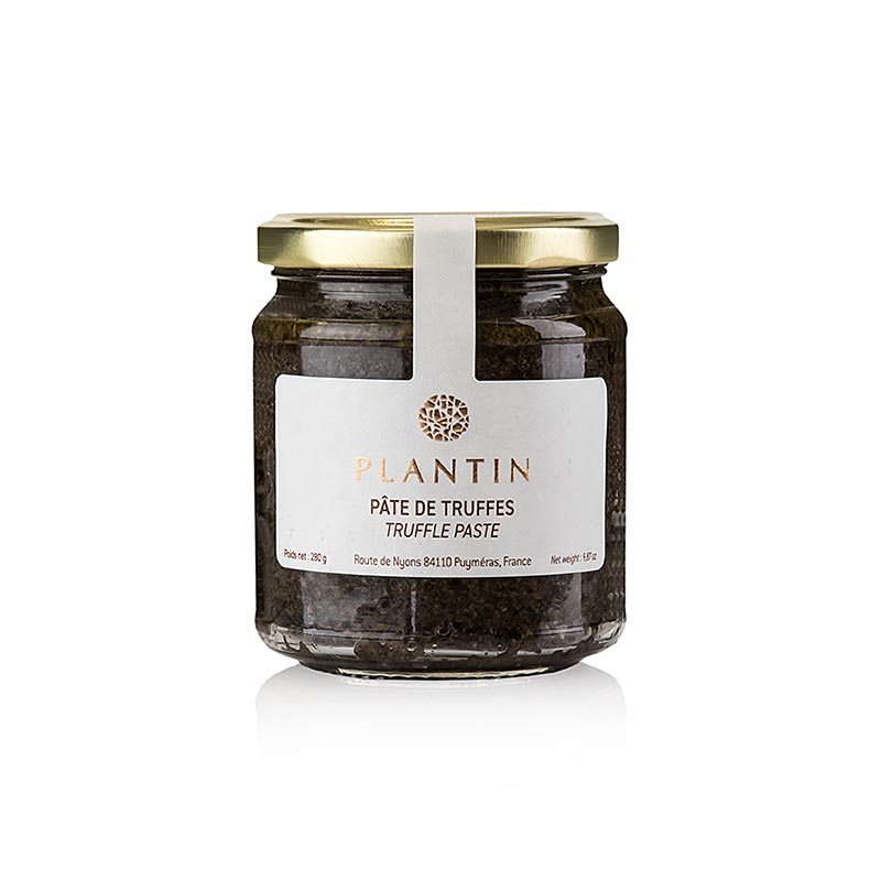 Tryffelpasta, svart, av 70 % asiatisk tryffel, Plantin, 280 g