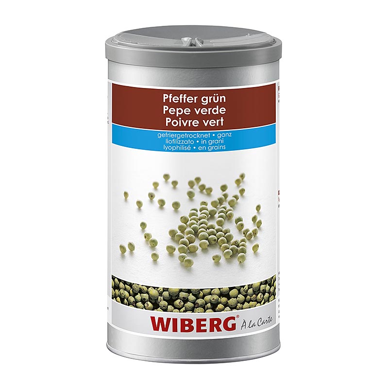 Wiberg grönpeppar, frystorkad, hel, 215 g