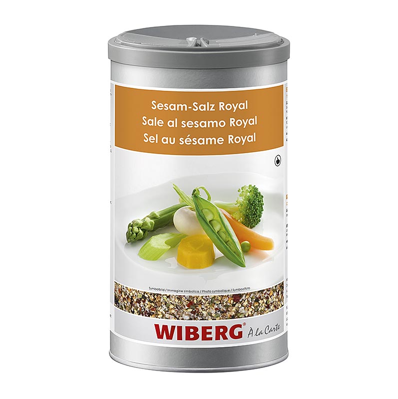 Wiberg Sesam Royal, med havssalt och nori-alger, 600 g
