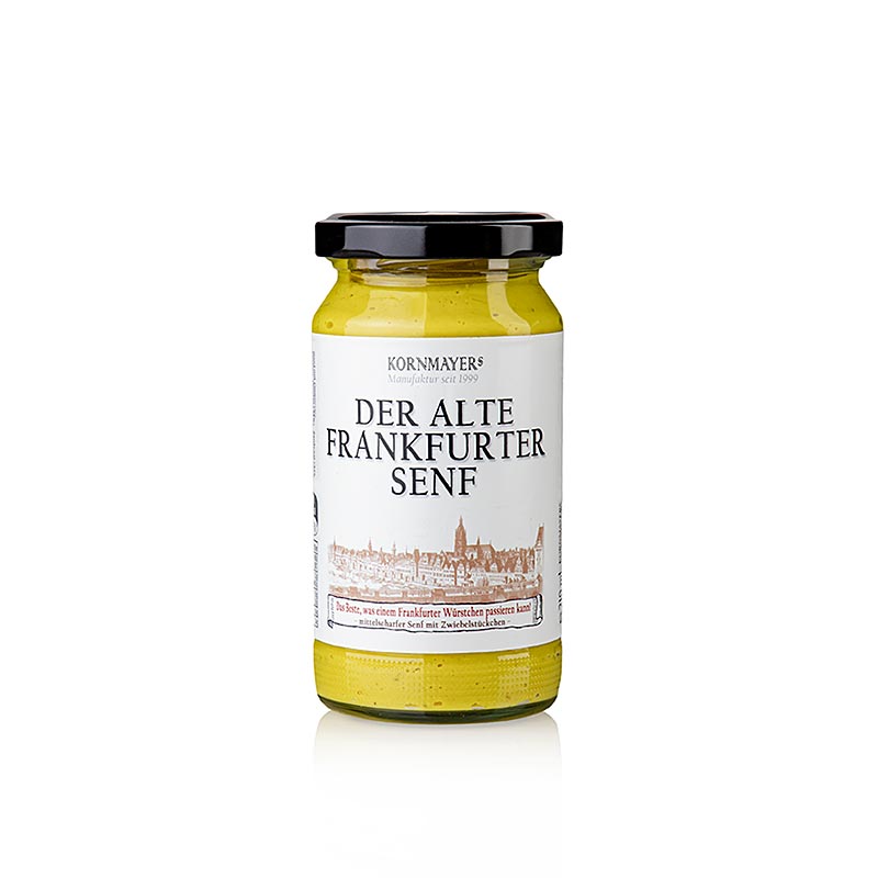 Kornmayer – Alter Frankfurter senap, medelstark, 210 ml