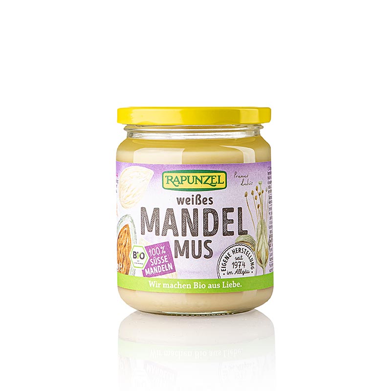 Mandelkräm, vit, vegansk, Rapunzel, ekologisk, 250 g