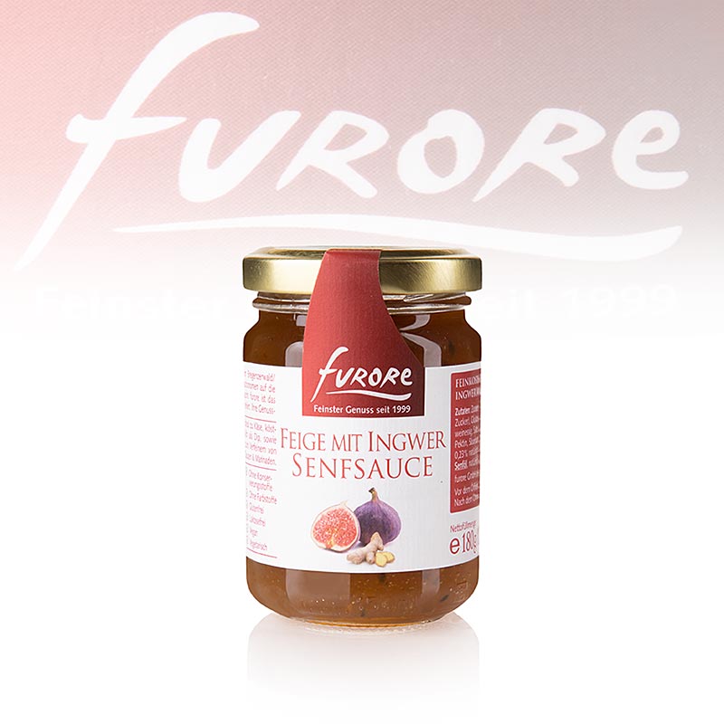 Furore – fikon-senapssås, med ingefära och lime, 180 g