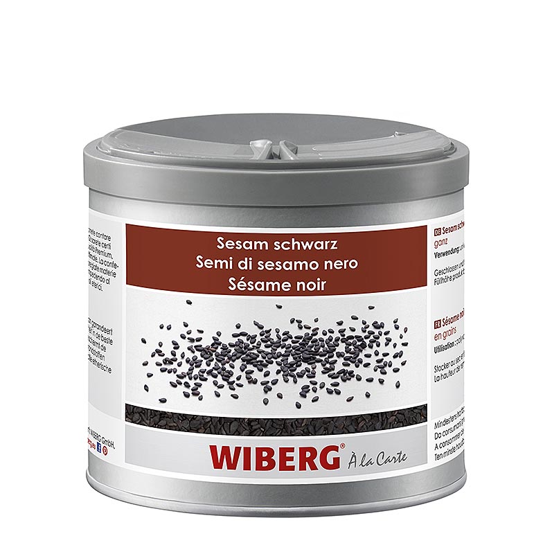Wiberg sesamfrön, svarta, 300 g