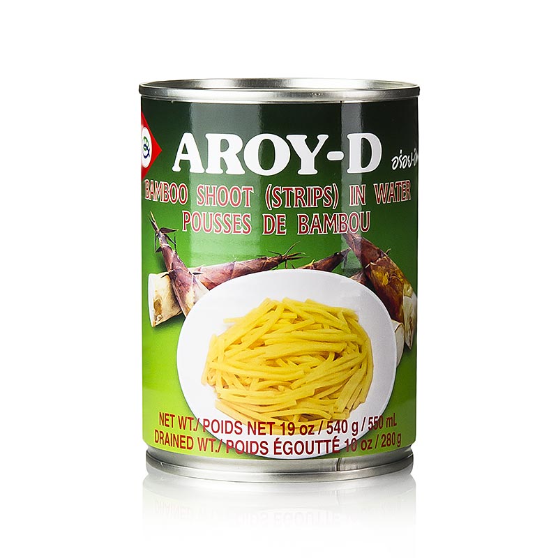 Bambuskott i strimlor, Aroy-D, 540 g