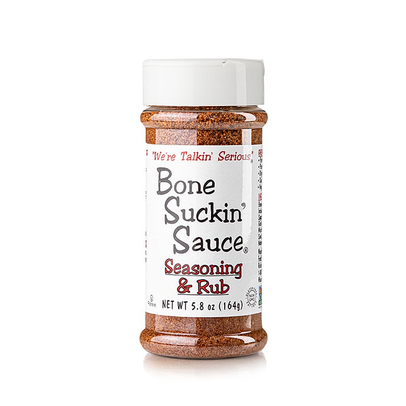 Bone Suckin´ Regular Seasoning & Rub´, BBQ-kryddblandning, Ford´s Food, 164 g