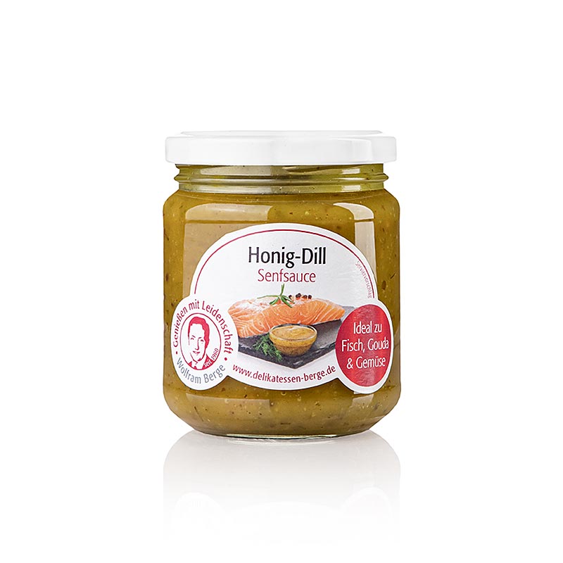 Honung-dill-senapssås, Wolfram Berge, 200 ml