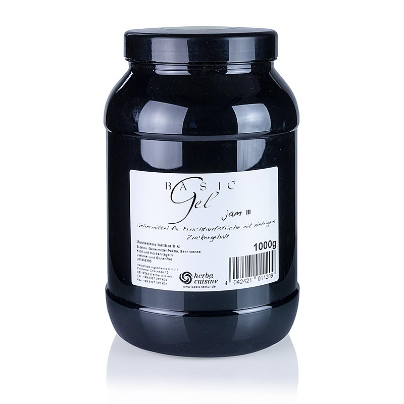 Gel - för sylt 3, grön, vegansk, Herbacuisine, 1 kg