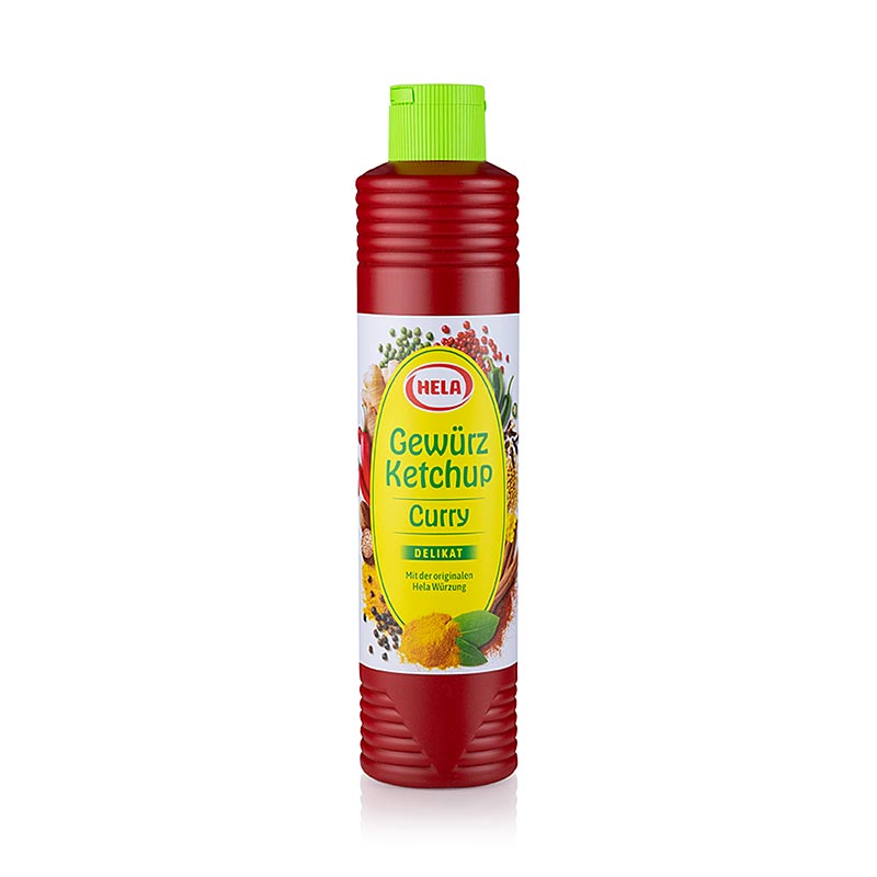 HELA Curry kryddketchup Delikat, 800 ml