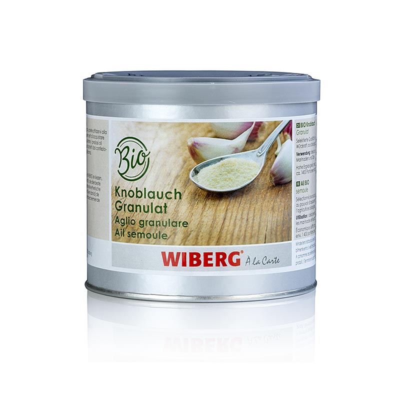 Wiberg ekologisk vitlök, granulat, 300 g