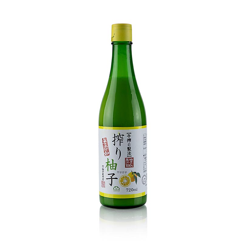 Yuzu-juice, färsk, 100 % yuzu, Japan, 720 ml