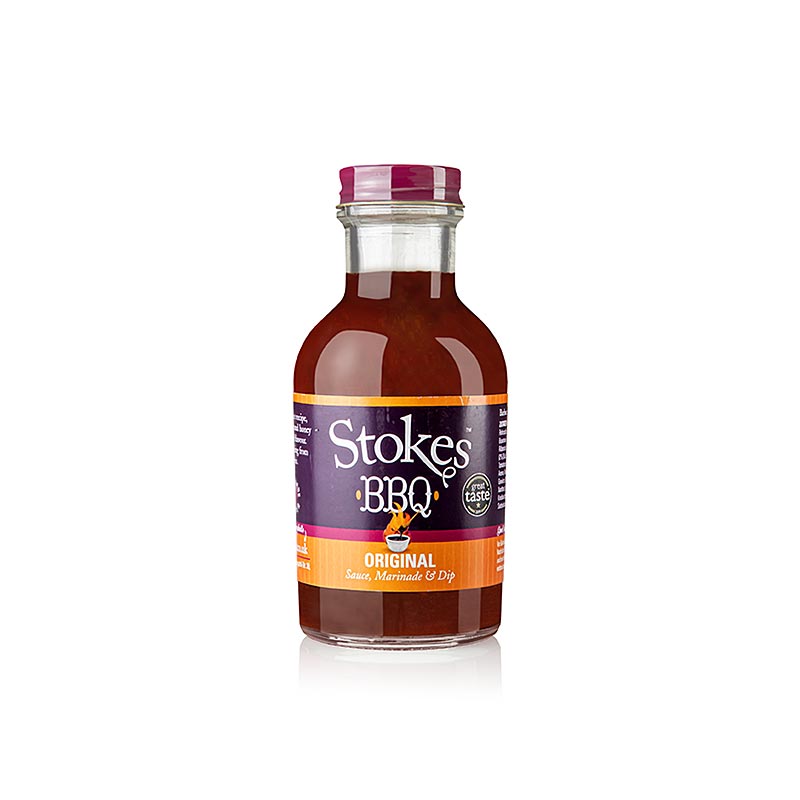 Stokes BBQ-sås Original, rökig & söt, 250 ml
