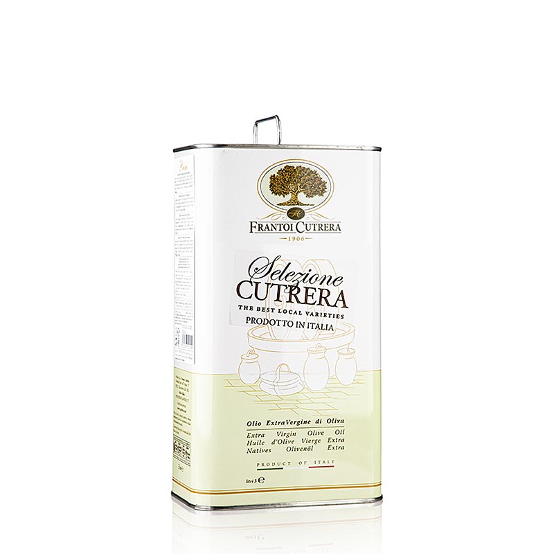 Extra jungfruolja, Frantoi Cutrera "Selezione Cutrera", intensiv, 3 l