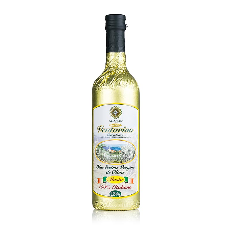 Extra jungfruolja, Venturino, 100 % italienska oliver, 750 ml