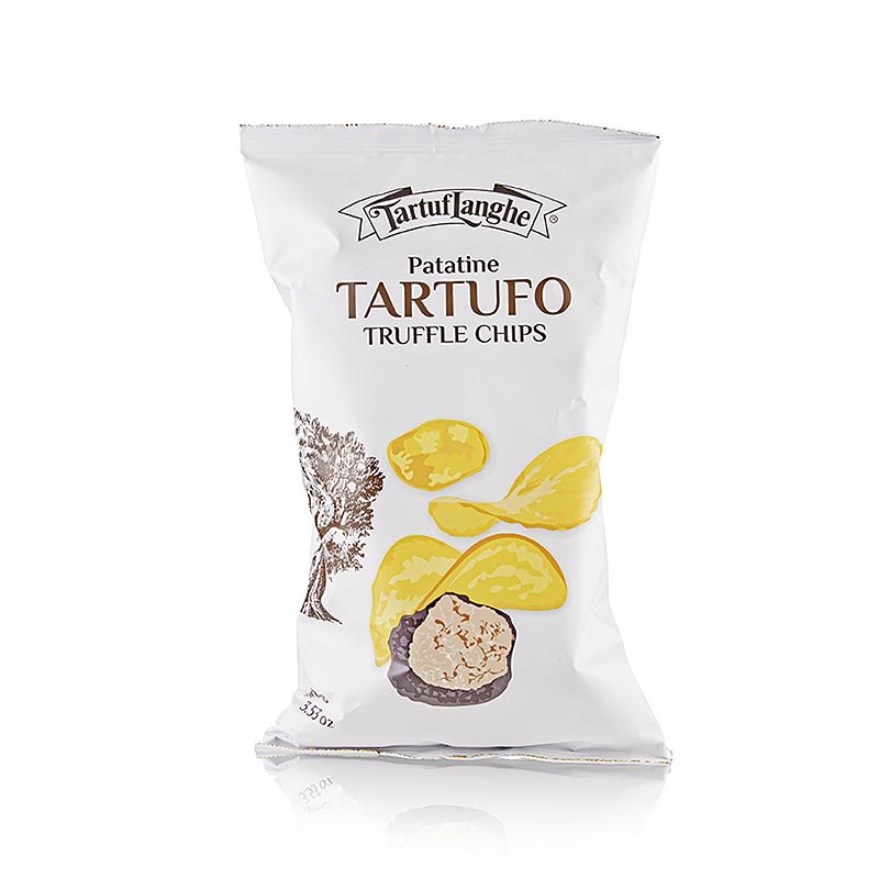 Tartuflanghe tryffelchips, potatischips med sommartryffel (tuber aestivum), 100 g