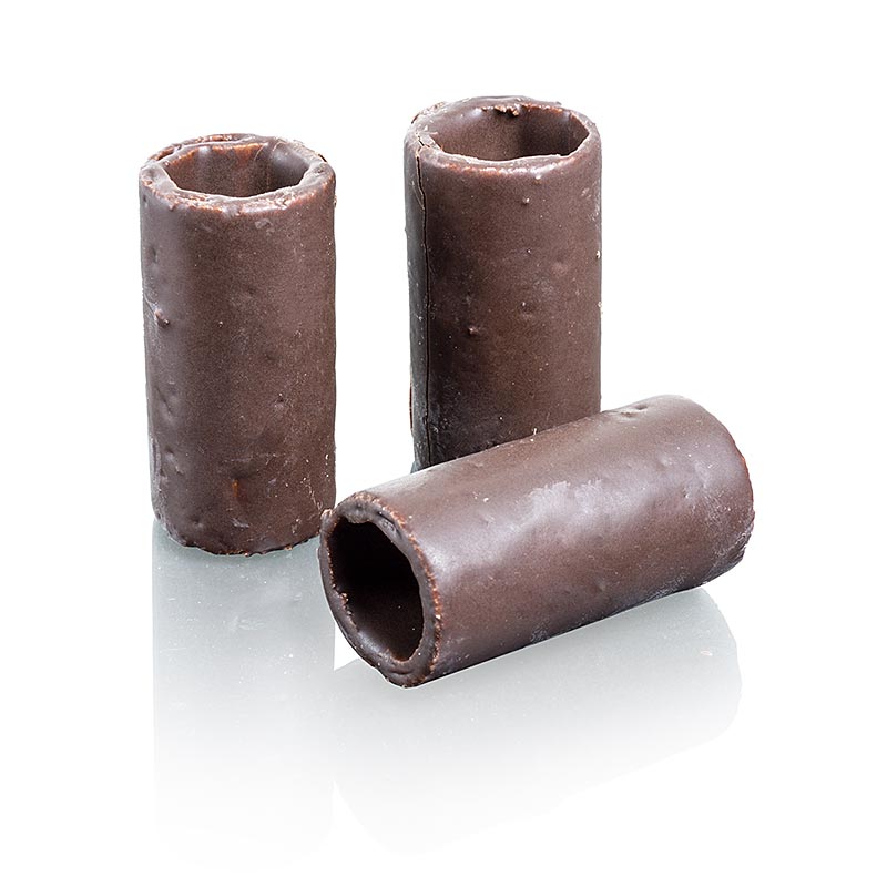 Hålkakor, mini, insida och utsida med mörk choklad, ø 2,5x5 cm, 1,9 kg, 165 st