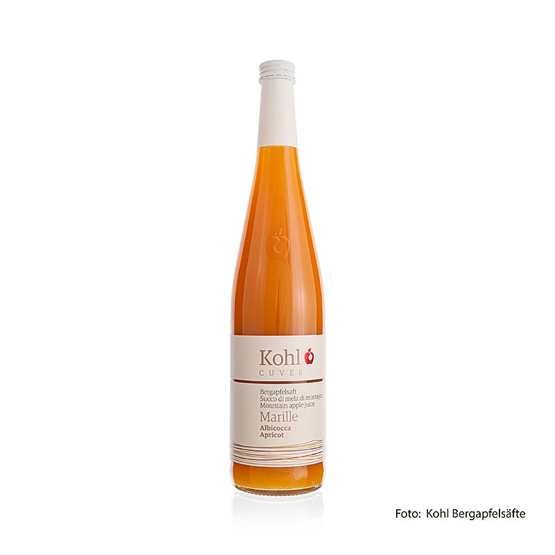 Cuvée Bergäppeljuice + aprikos, 750 ml