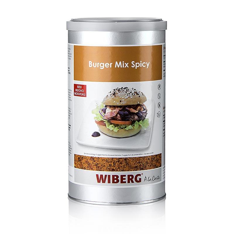 Wiberg Burger Mix Spicy, kryddblandning, 760 g