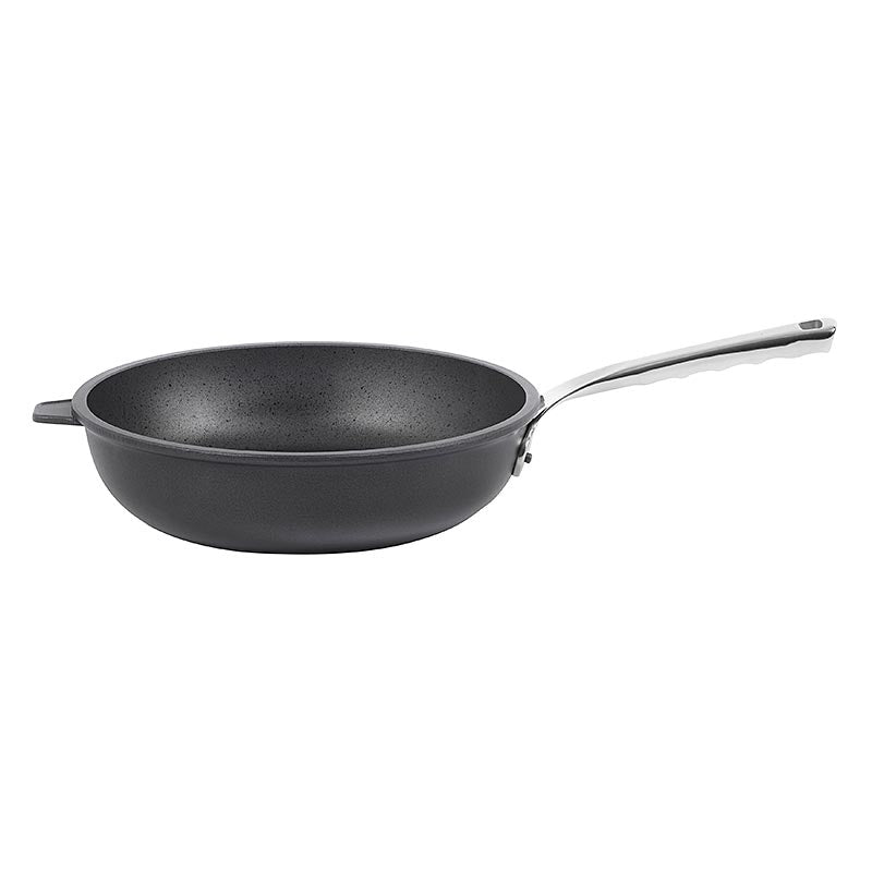 deBUYER "Extreme" induktionspanna med non-stick-beläggning, handtag i rostfritt