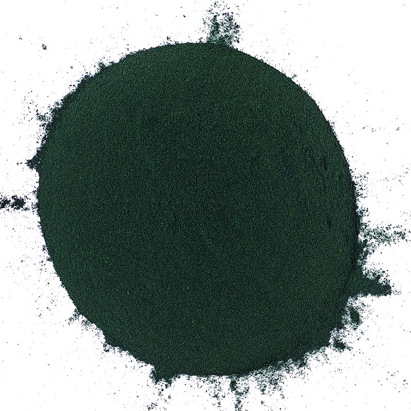 Spirulina platensis (blåalger), malda, 500 g