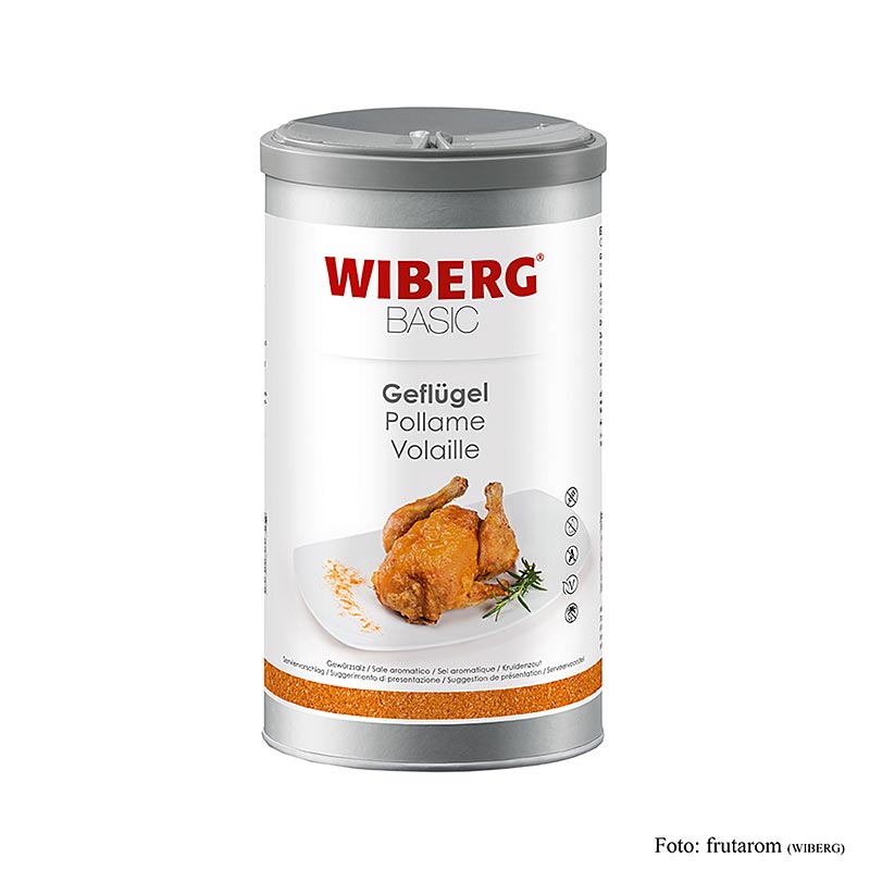 Wiberg BASIC Fågel, kryddsalt, 900 g