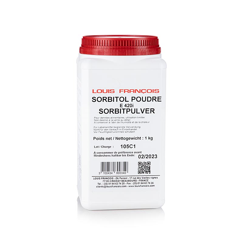 Sorbitolpulver, Louis Francois, 1 kg