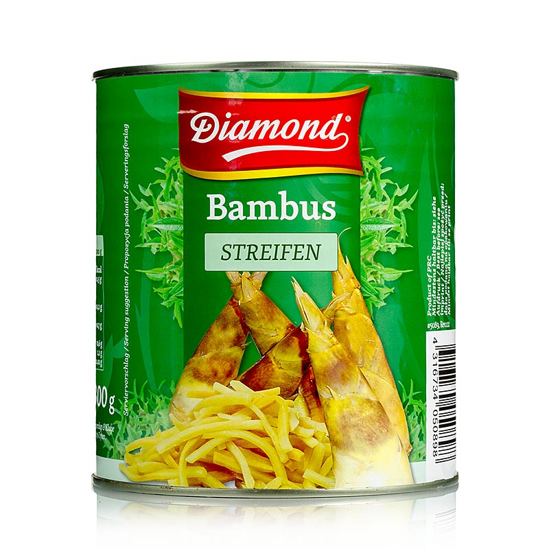 Bambuskott i strimlor, 2,95 kg