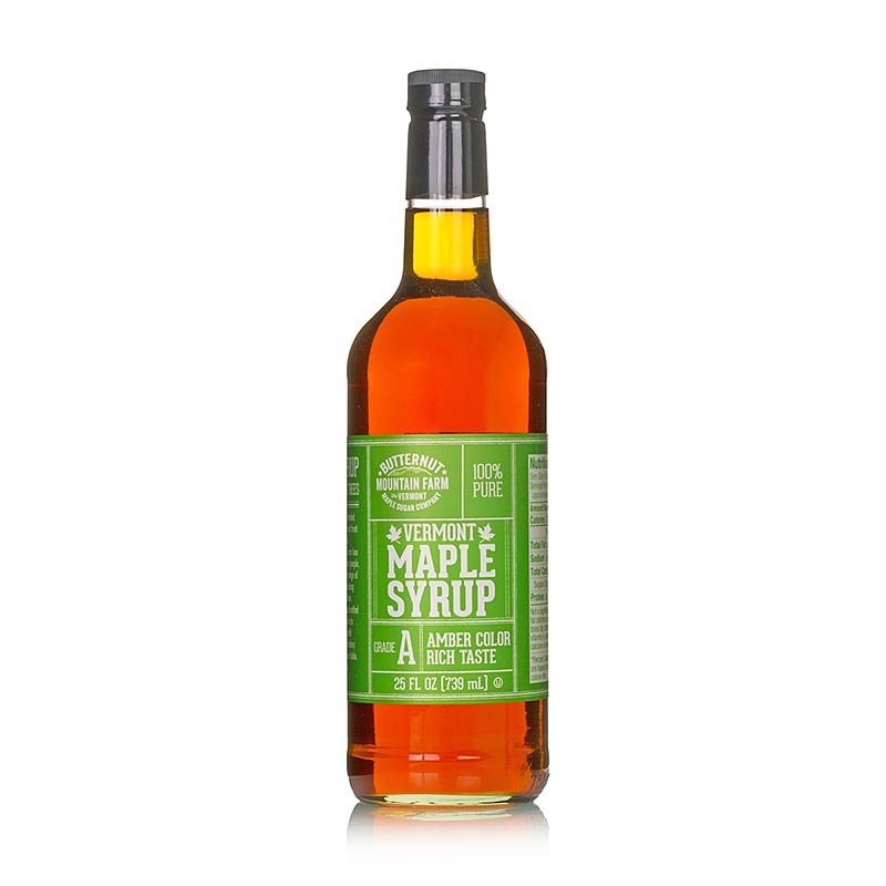 Lönnsirap – Amber, Vermont, 739 ml