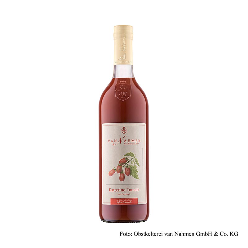 van Nahmen – Datterino-tomatsaft, 100 % direktpressad, 750 ml