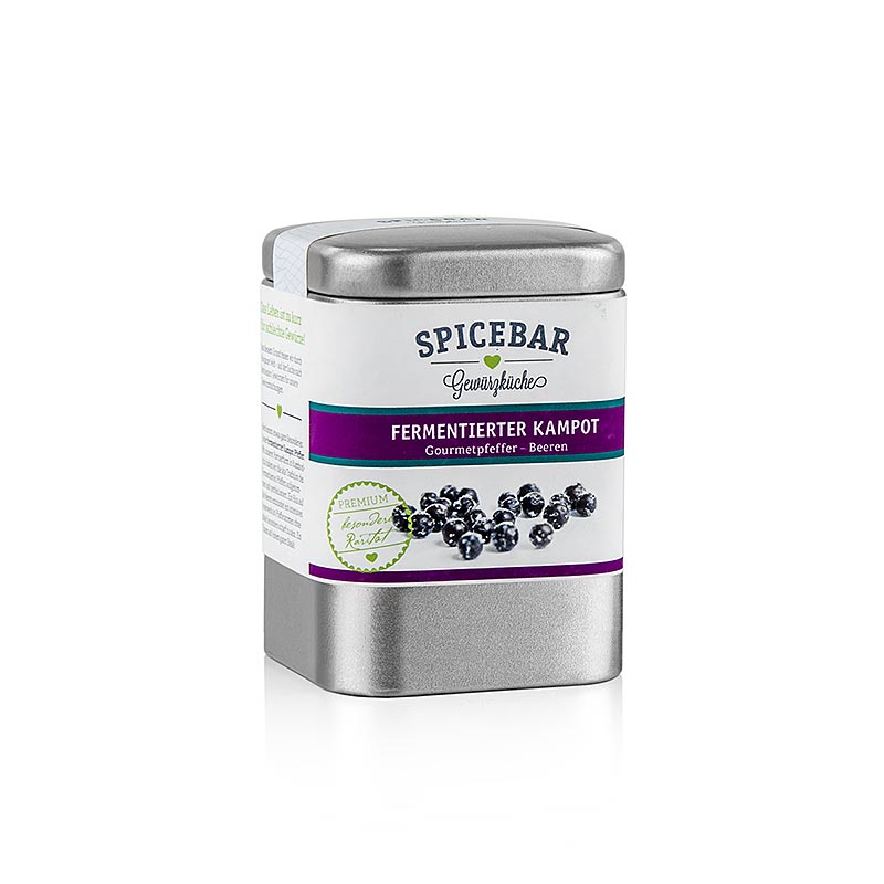 Spicebar - Fermenterad Kampot-peppar g.g.A., bär, 60 g