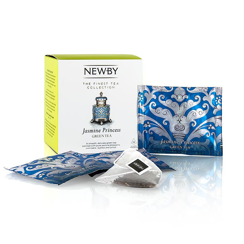 Newby Tea Jasmin Princess, kinesiskt grönt te, 37,5 g, 15 st