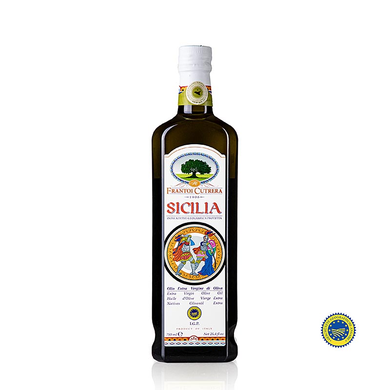 Extra jungfruolja, Frantoi Cutrera "Sicilia", IGP/g.g.A., 750 ml