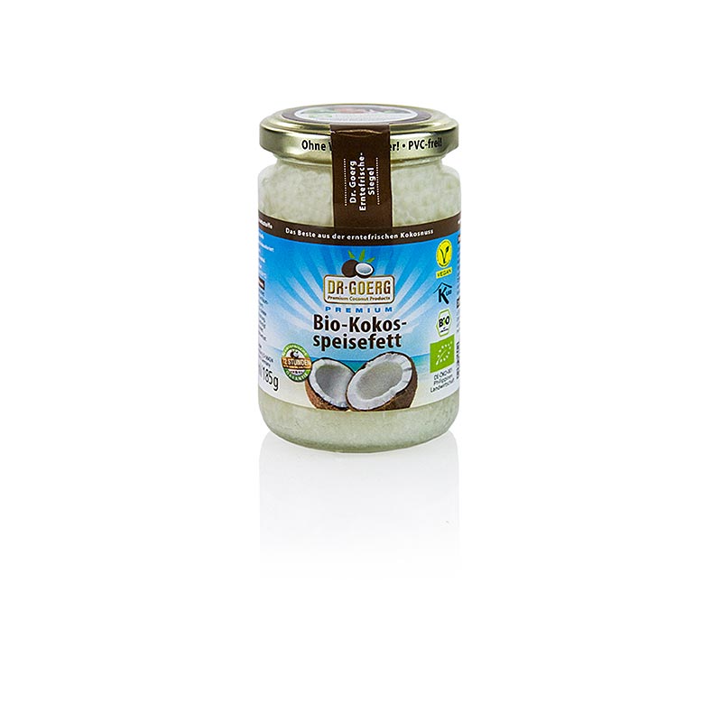 Dr.Goerg kokosmatfett, ekologiskt, 200 ml