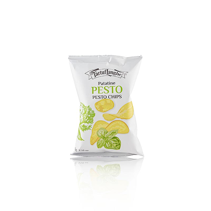 Tartuflanghe pestochips, potatischips med pestosmak, 45 g